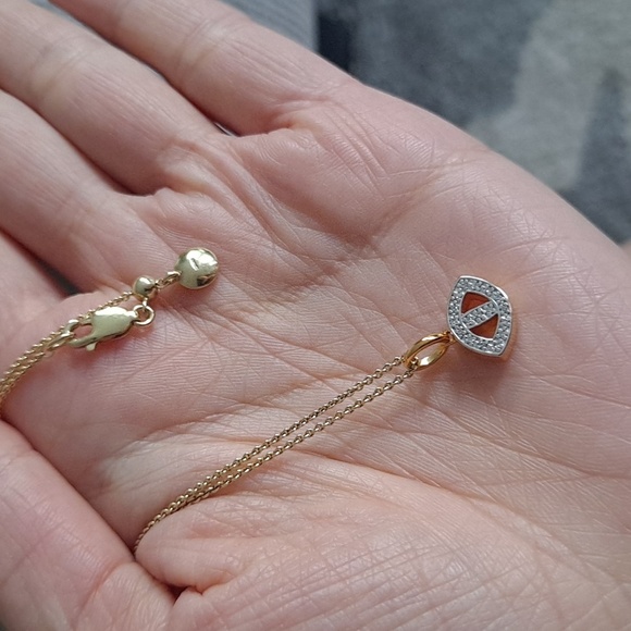 Monica Vinader Alphabet Evil Eye diamond necklace - Picture 13 of 15